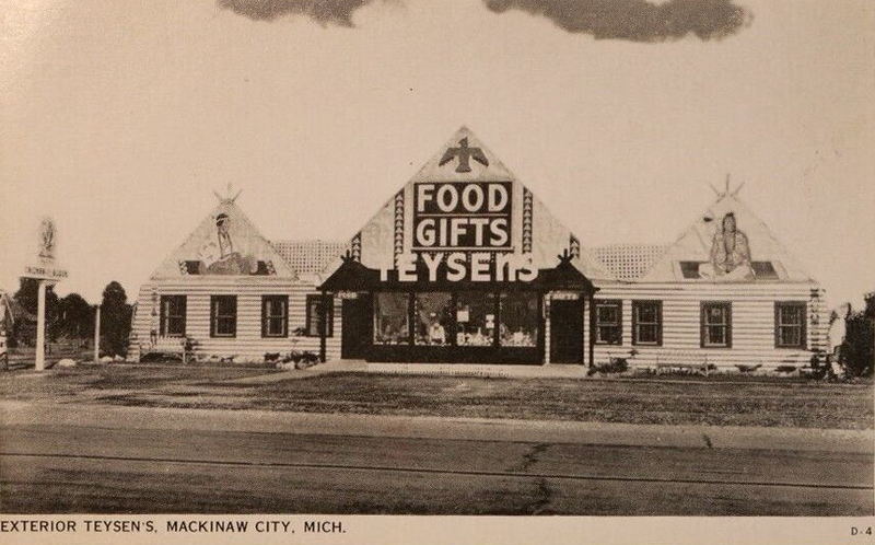 Teysens - Postcard - Probably Original Version (newer photo)